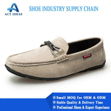2019 Popular Cow Loafers Leather Men Shoes, Fashion Square Toe Casual Shoes for Men