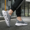 Stylish Breathable Knit Fabric Upper Men Sports Shoes