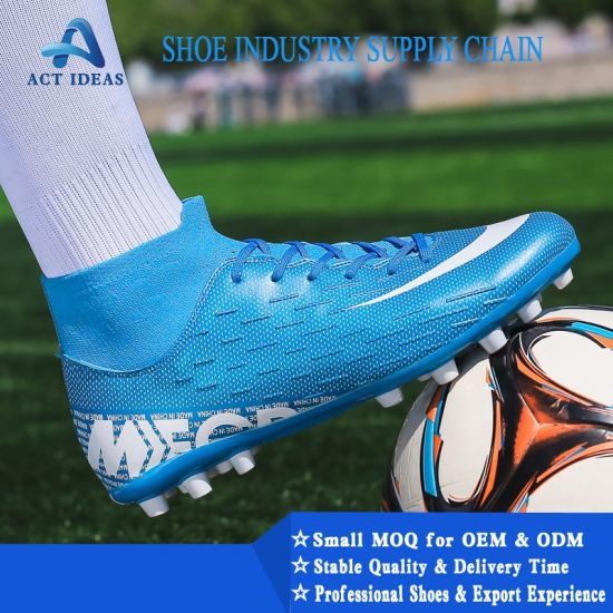 Ai-Hz196g1 OEM High Quality Customize Made Fashion Sports Sneakers Soccer Running Shoes Men