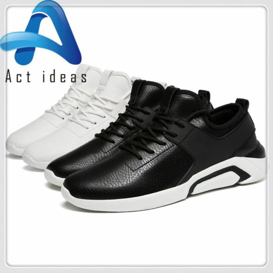 Factory Leather Shoe Sneaker Shoes Fashion Men Sport Shoe