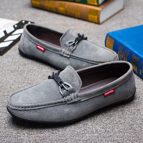 New Style Mens Leather Shoes Hot Sale Casual Shoes High Quality Men Loafer Mocassin Shoes Leather Casual