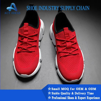 New Fashion Breathable Mesh Upper Material Soft Sport Sneakers Casual Cool Men Shoes and Running Shoes
