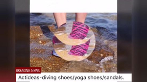Custom Aqua Water Shoes Kid Cartoon Beach Walk on Water Shoes