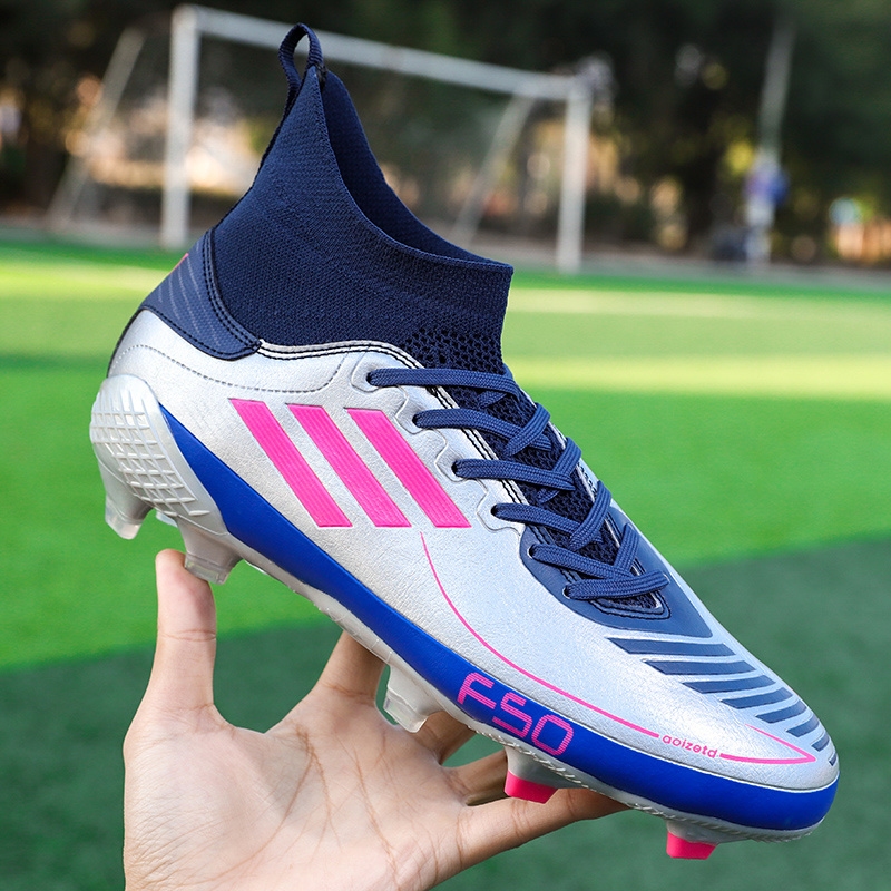 Factory Customize Cleats Football Boots Outdoor Football Soccer Shoes