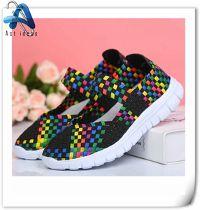 Wholesale High Quality Handmade Women Custom Woven Shoes